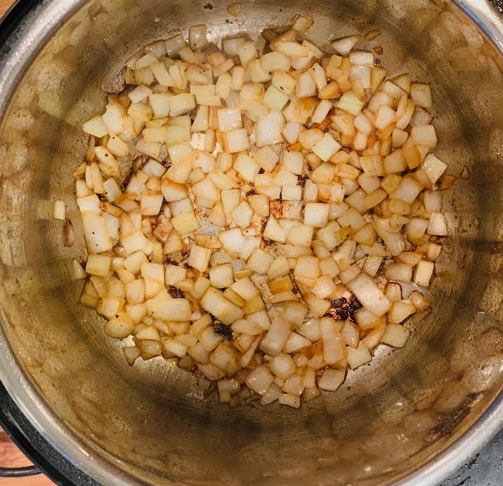 Sauteeing Onions