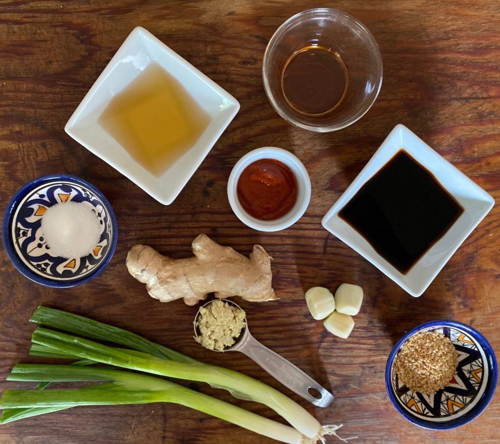 Bulgogi ingredients