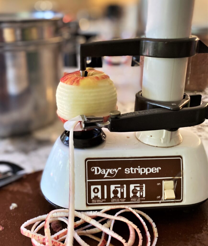 Apple peeler