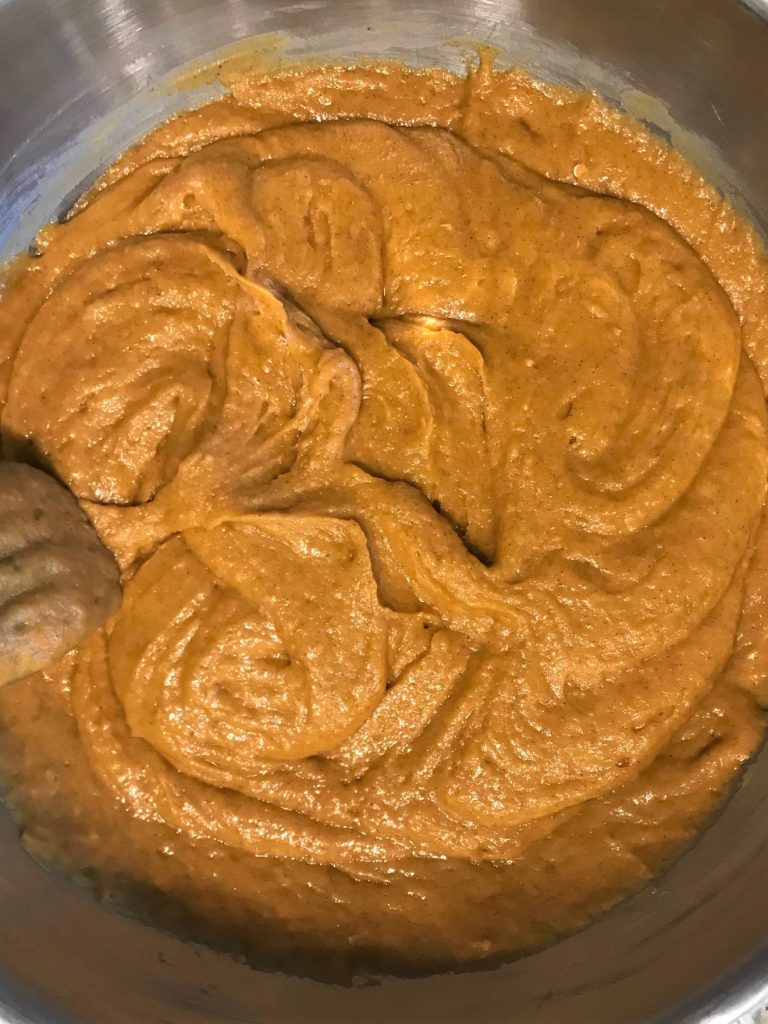Smoothly Blended Pumpkin Bread Mix