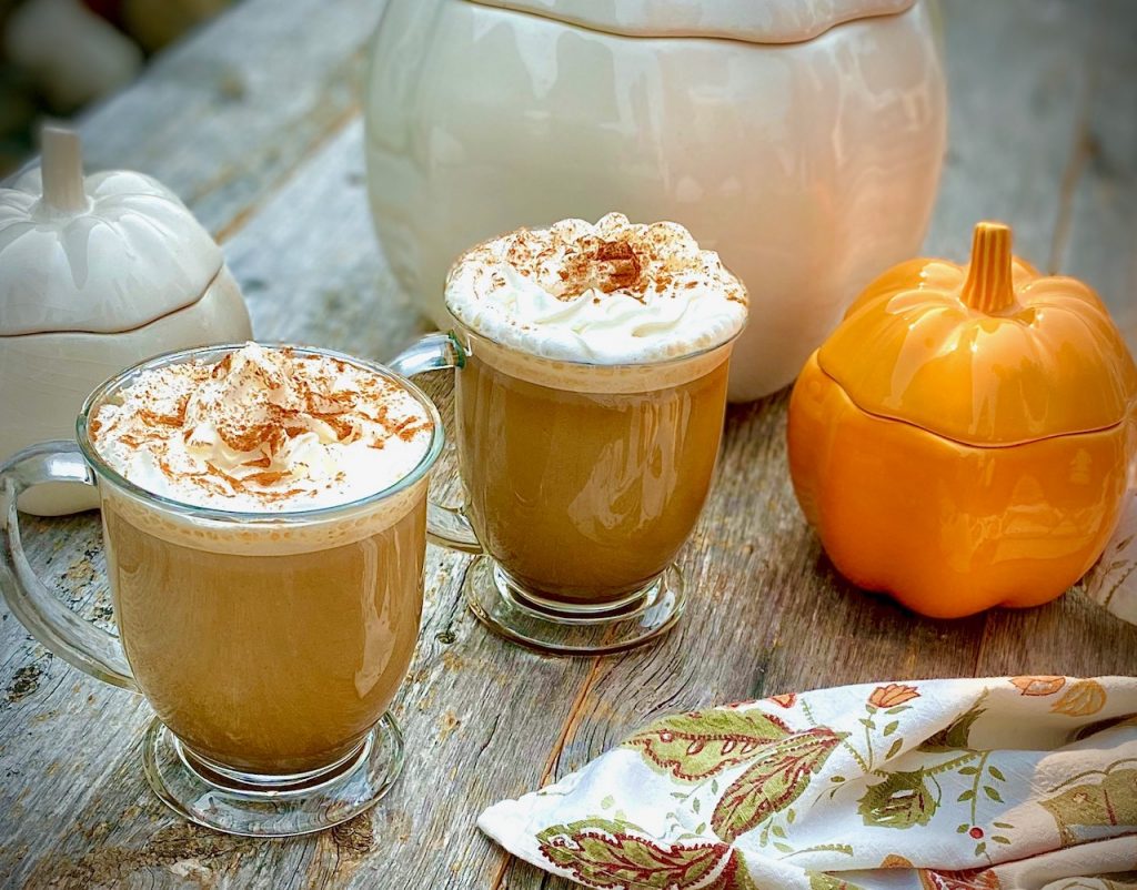 2 pumpkin spice latte 